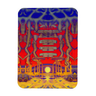 Ímã Psychedelic Dreamland