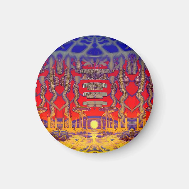 Imã Psychedelic Dreamland (Frente)