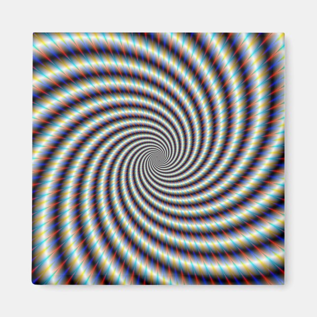 Imã Psychedelic Swirl (Frente)
