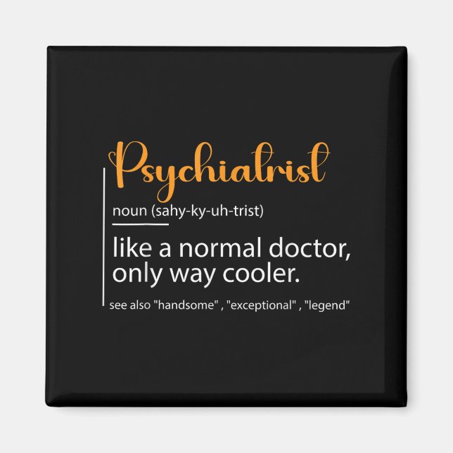 Imã Psychiatrist Definition Psychiatry Doctor Speciali (Frente)