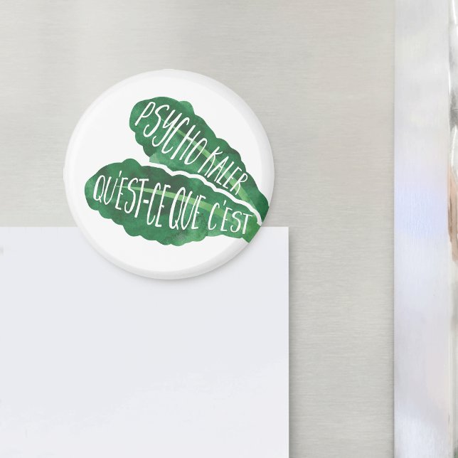 Imã Psycho Kaler | Veggie Pun (Criador carregado)