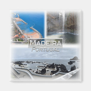 Imã PT0035 Europa, Portugal, ilha da Madeira, geladeir