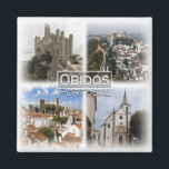 Imã PT0037 Europa, Portugal, Óbidos, geladeira<br><div class="desc">Aqui você encontrará o souvenir das suas férias. Esta categoria contém imãs de geladeira de muitos locais na Europa. (PT0037 Europa, Portugal, Óbidos, Castelo, castelo, muro da cidade, Vista, Paisagem, Papais noeis Maria Imã de geladeira da igreja). Amplie amigos e parentes com as lembranças únicas de sua viagem de excelente....</div>