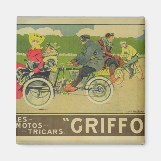 Imã publicidade poster (Frente)