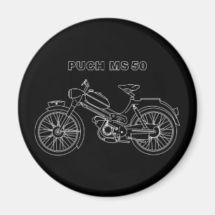 Imã PUCH MS 50 Motor Patinete Blueprint Austríaco