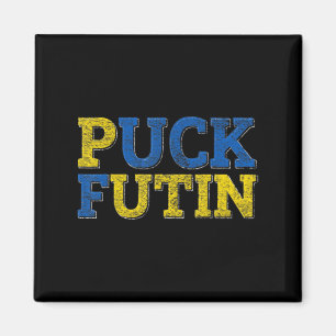Imã PUCK FUTIN I Stand With Ucrânia