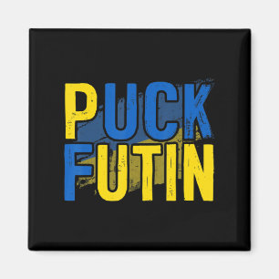 Imã Puck Futin Meme I Stand With Ucraniano Lov