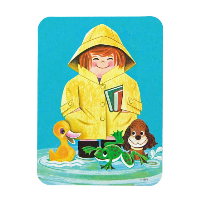 Ímã Pudles de diversão (Vertical)