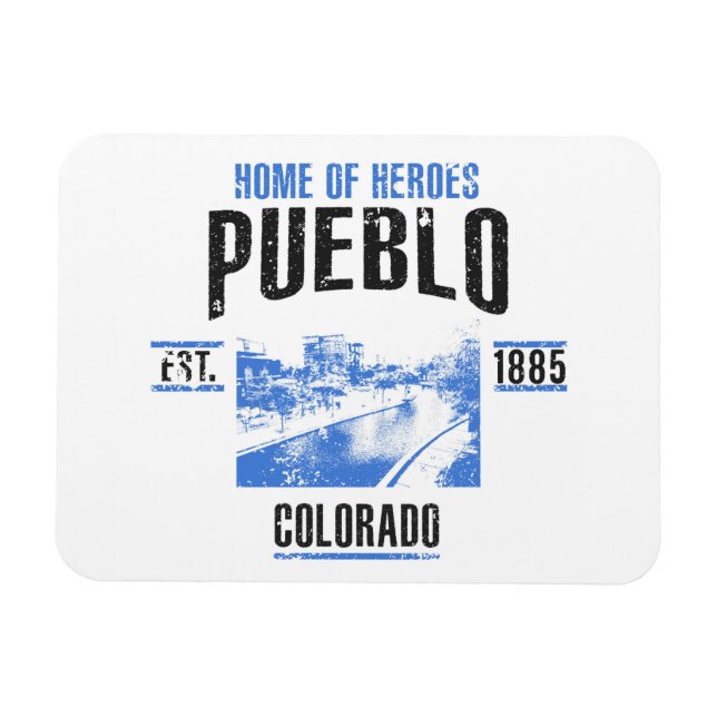 Ímã Pueblo (Horizontal)