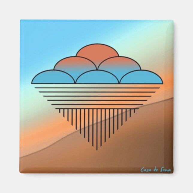 Imã Pueblo Rain (Frente)