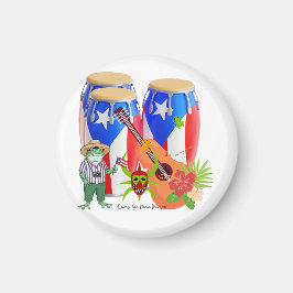 Imã Puerto Rican Cultural Home Accent Magnet