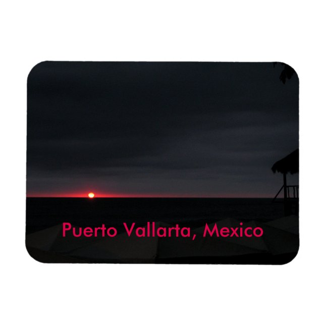 Ímã Puerto Vallarta, imã mexicana (Horizontal)