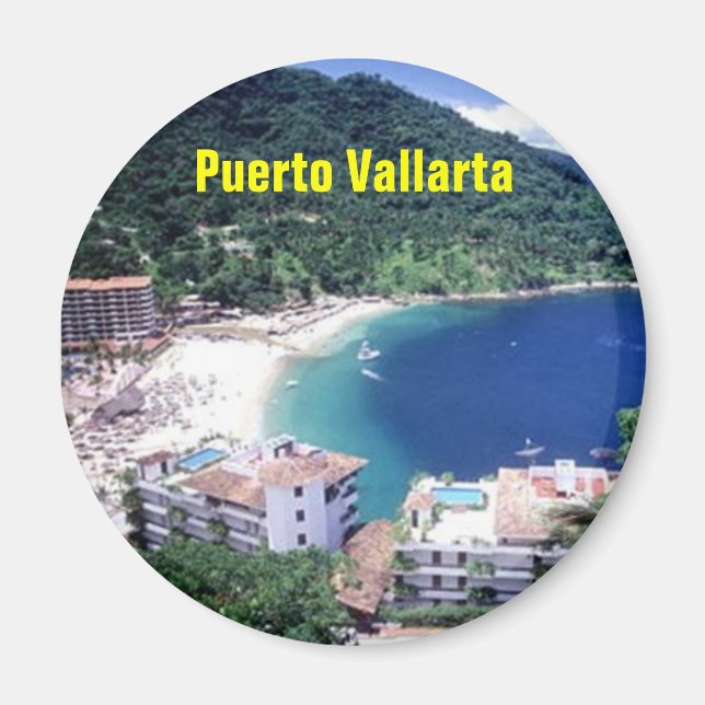 Imã Puerto Vallarta Magnet (Frente)
