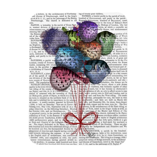 Ímã Puffer Fish Balloons (Vertical)