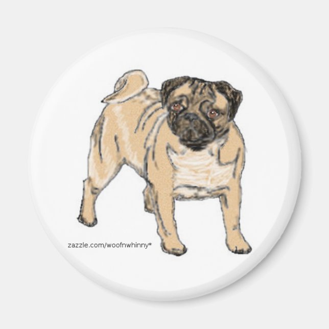 Imã Pug (Frente)