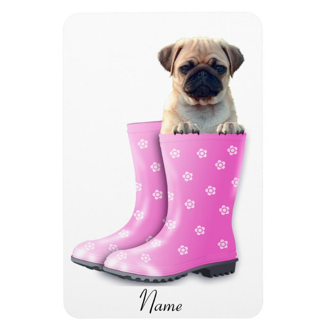 Ímã Pug (Vertical)