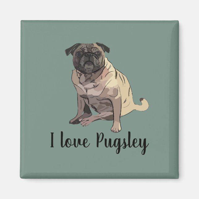 Imã Pug (Frente)