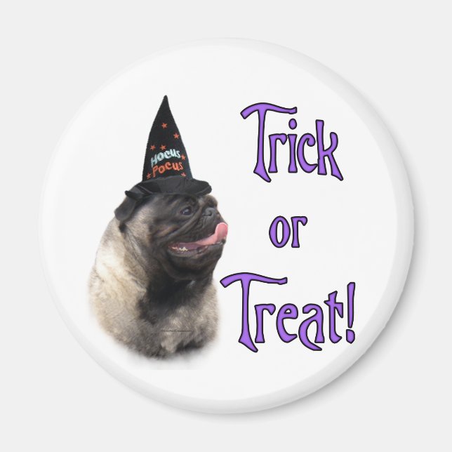 Imã Pug (desmaiar) Trick (Frente)