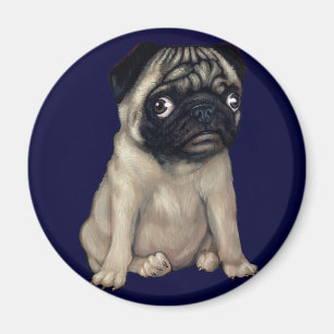 Imã Pug Dog Magnet