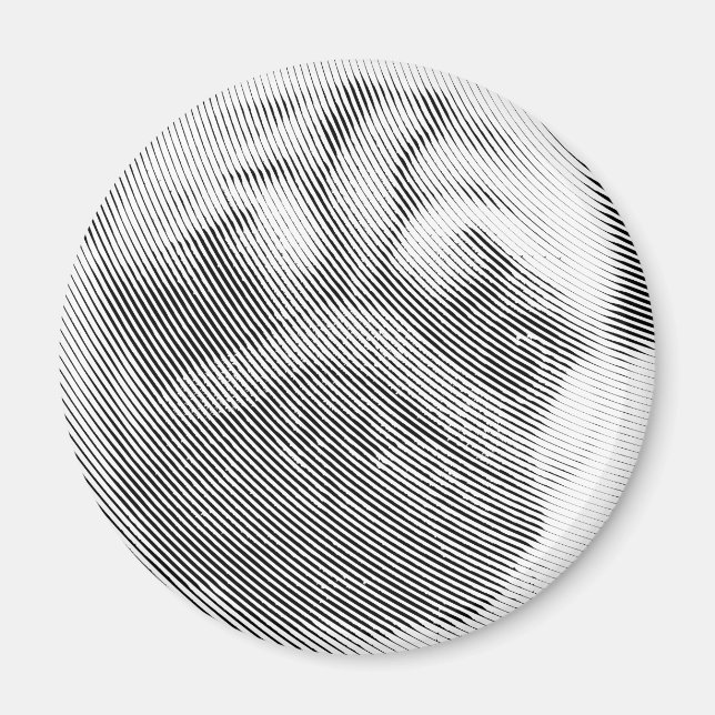 Imã Pug Face (Frente)