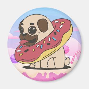 Imã Pug Gato