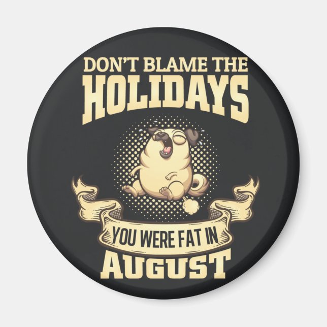 Imã Pug Gato (Frente)