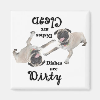 Imã Pug Lovers Dishwasher Magnet