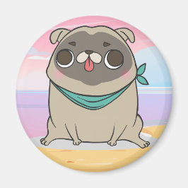 Imã Pug Magnet