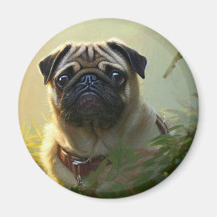 Imã Pug Magnet