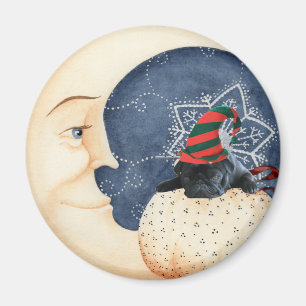 Imã Pug você à lua!