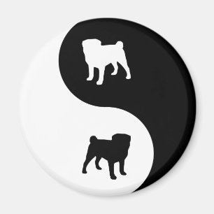 Imã Pug Yin Yang