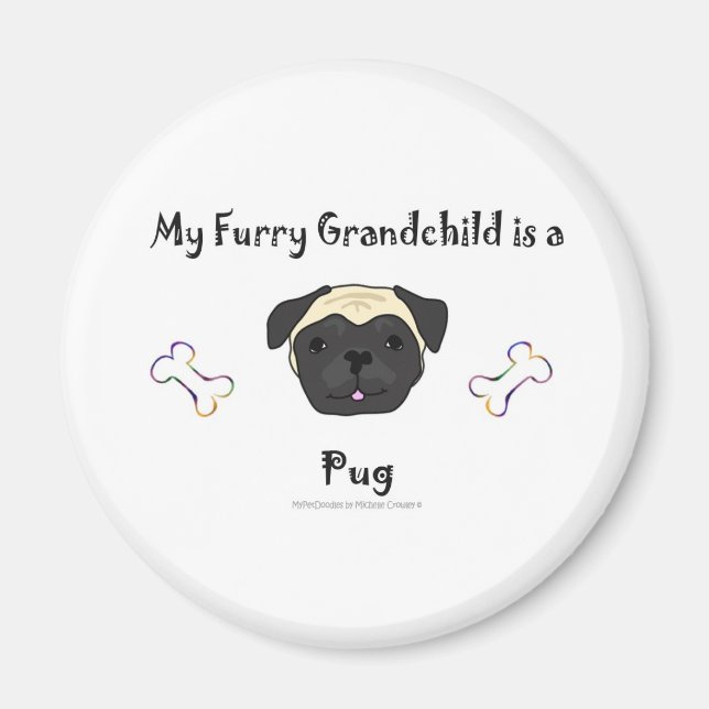 Imã PugFawn (Frente)