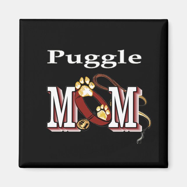 Imã puggle mãe Magnet (Frente)