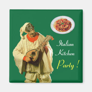 Imã PULCINELLA ITALIANA KITCHEN PARTIDO , verde