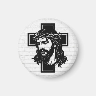 Imã Pulseira de Arte Espiritual de Jesus Cristo - Chav