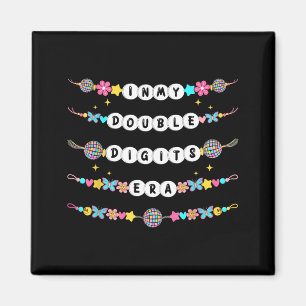 Imã Pulseiras de Amizade da Minha Era de Dois Dígitos