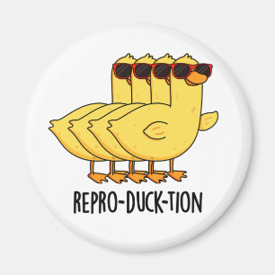 Imã Pum Animal Engraçado de Ação Repro-duck
