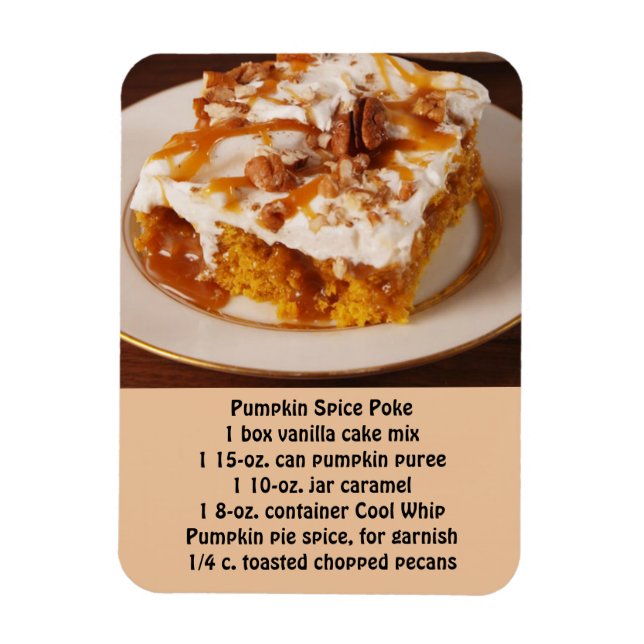 Ímã Pumkin Spice Poke (Vertical)