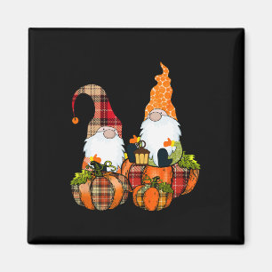 Imã Pumpkin Gnomos Queda do outono Cute Halloween Than
