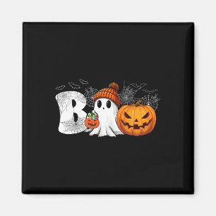 Imã Pumpkin Jack O Lanterna Ghost Boo Halloween Costum