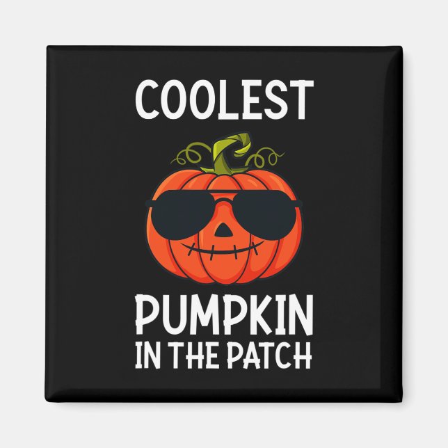 Imã Pumpkin Mais Legal Do Halloween No Patch Fun Boys  (Frente)
