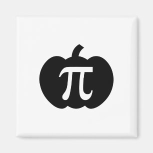 Imã Pumpkin Pi Pie Math Professor Halloween Engraçado