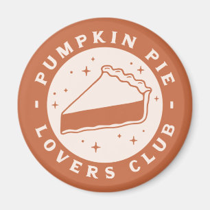 Imã Pumpkin Pie Lovers Club