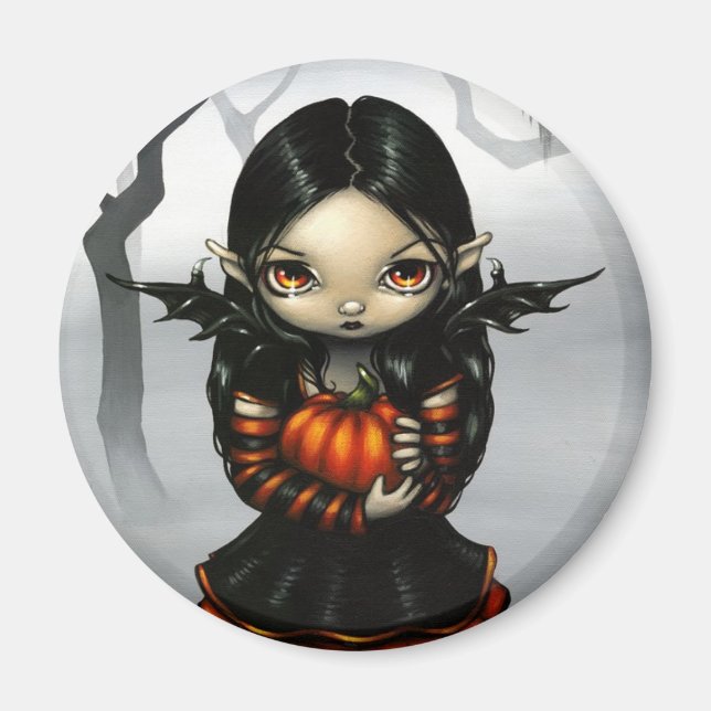 Imã Pumpkin Pixie Magnet (Frente)