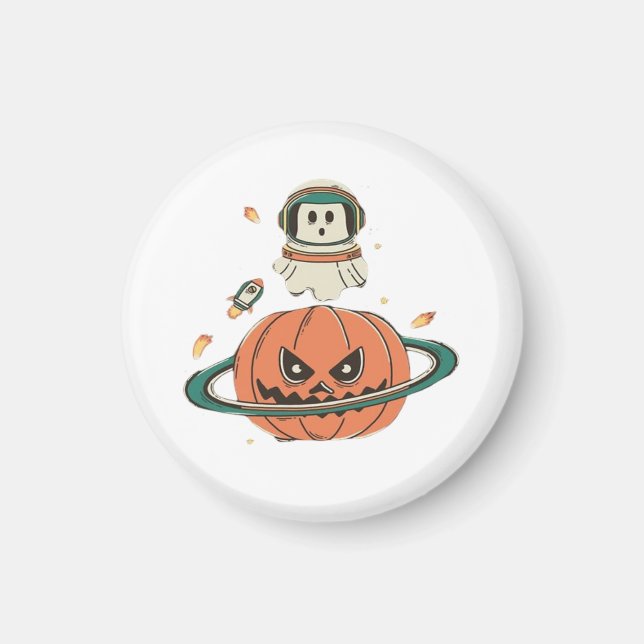 Imã Pumpkin Planet (Frente)
