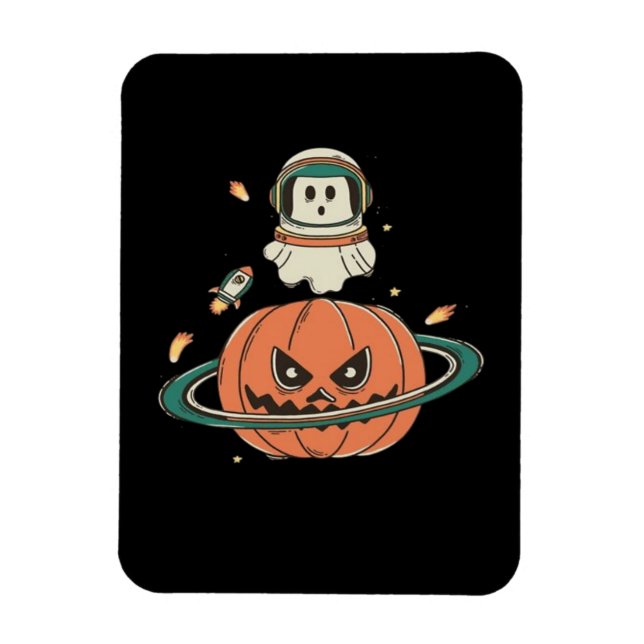 Ímã Pumpkin Planet (Vertical)