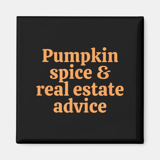 Imã Pumpkin Sce And Real Estate Advice  (Frente)