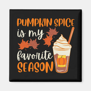 Imã Pumpkin Spice É Minha Época Favorita