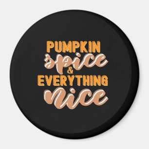 Imã Pumpkin Spice E Tudo O Que É Bom Outono