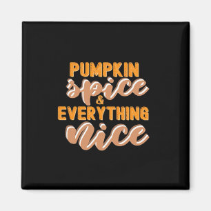Imã Pumpkin Spice E Tudo O Que É Bom Outono
